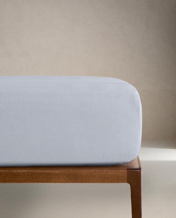 OTROŠKA NAPENJALNA RJUHA IZ BARVANEGA BOMBAŽA