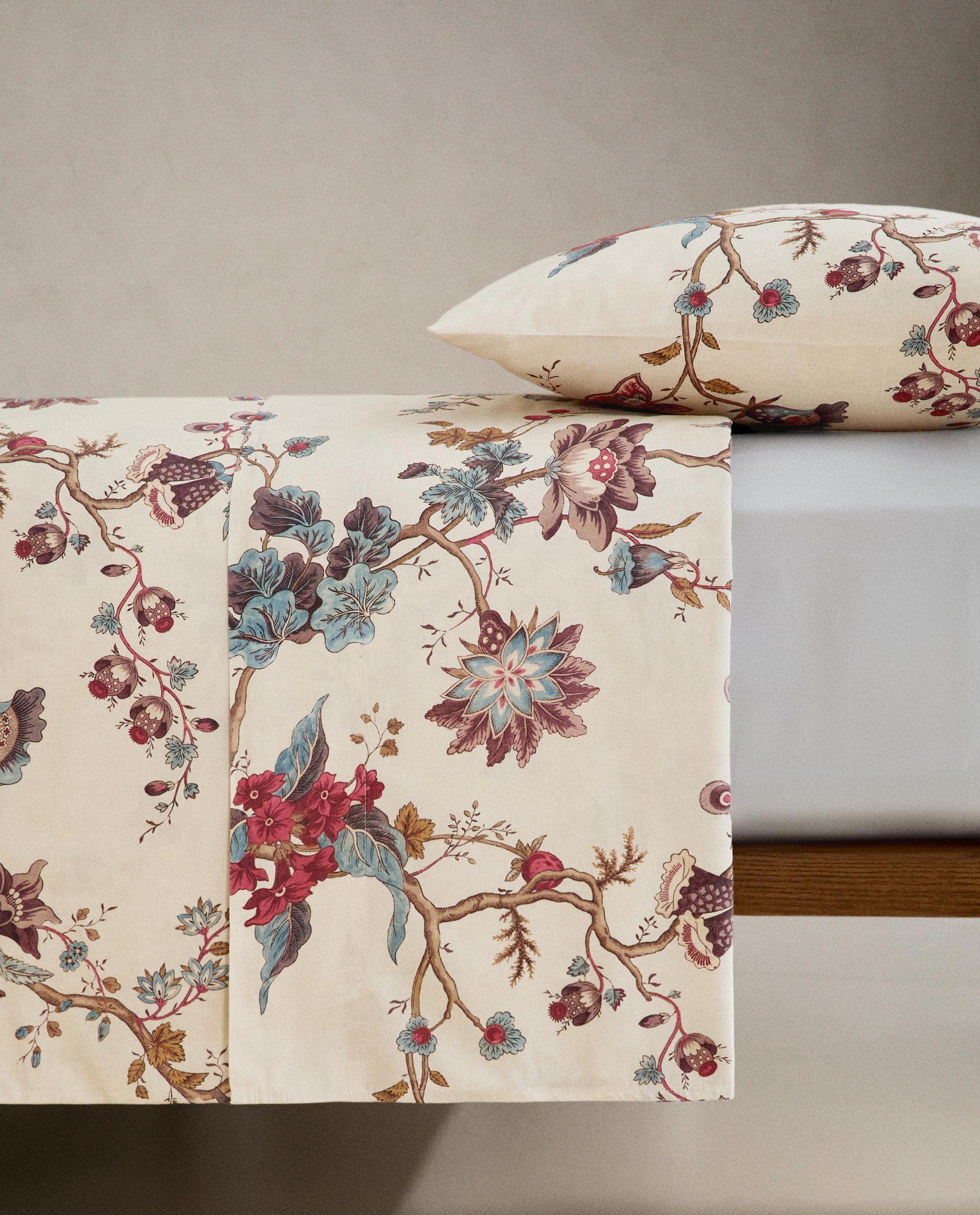 FLORAL SATEEN BED LINEN | KATHARINE POLE product thumbnail 4