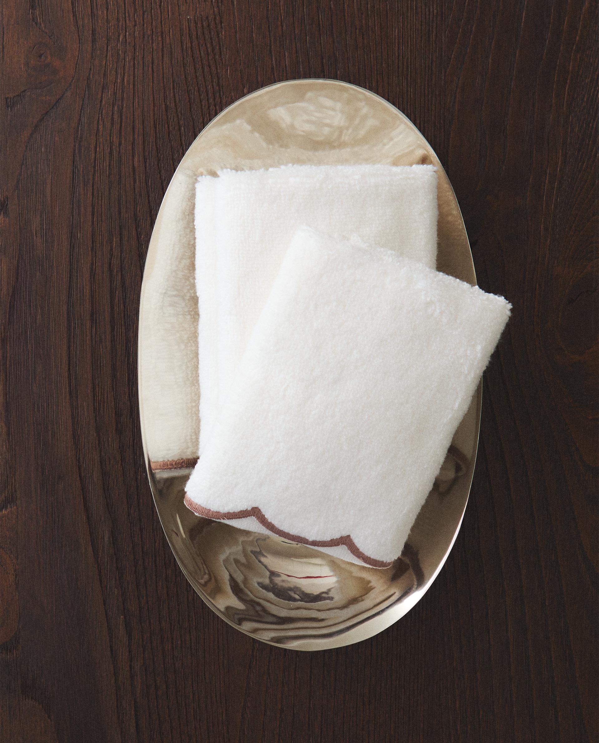 タオル ウェーブディテール（3枚セット） | Zara Home 日本/Japan