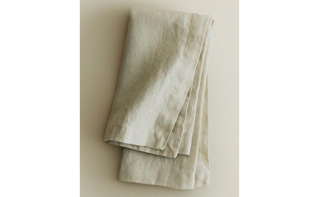 PACK SERVIETTES DE TABLE LIN DÉLAVÉ (LOT DE 2) PACK SERVIETTES DE TABLE LIN DÉLAVÉ (LOT DE 2)