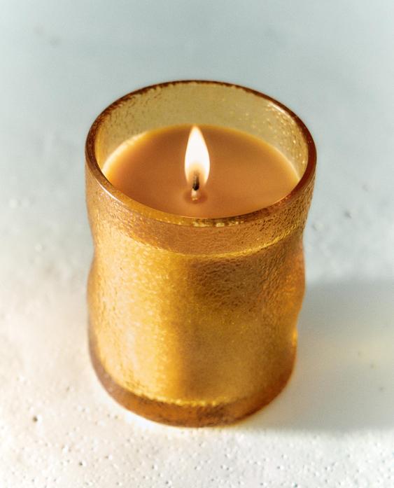 (155 G) FLEUR DE MANDARINE SCENTED CANDLE