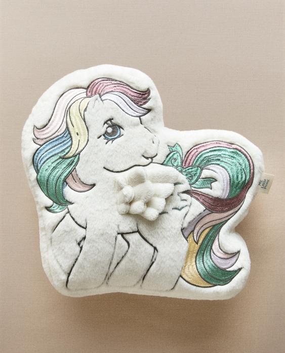 KIDS' MY LITTLE PONY© FAUX FUR CUSHION