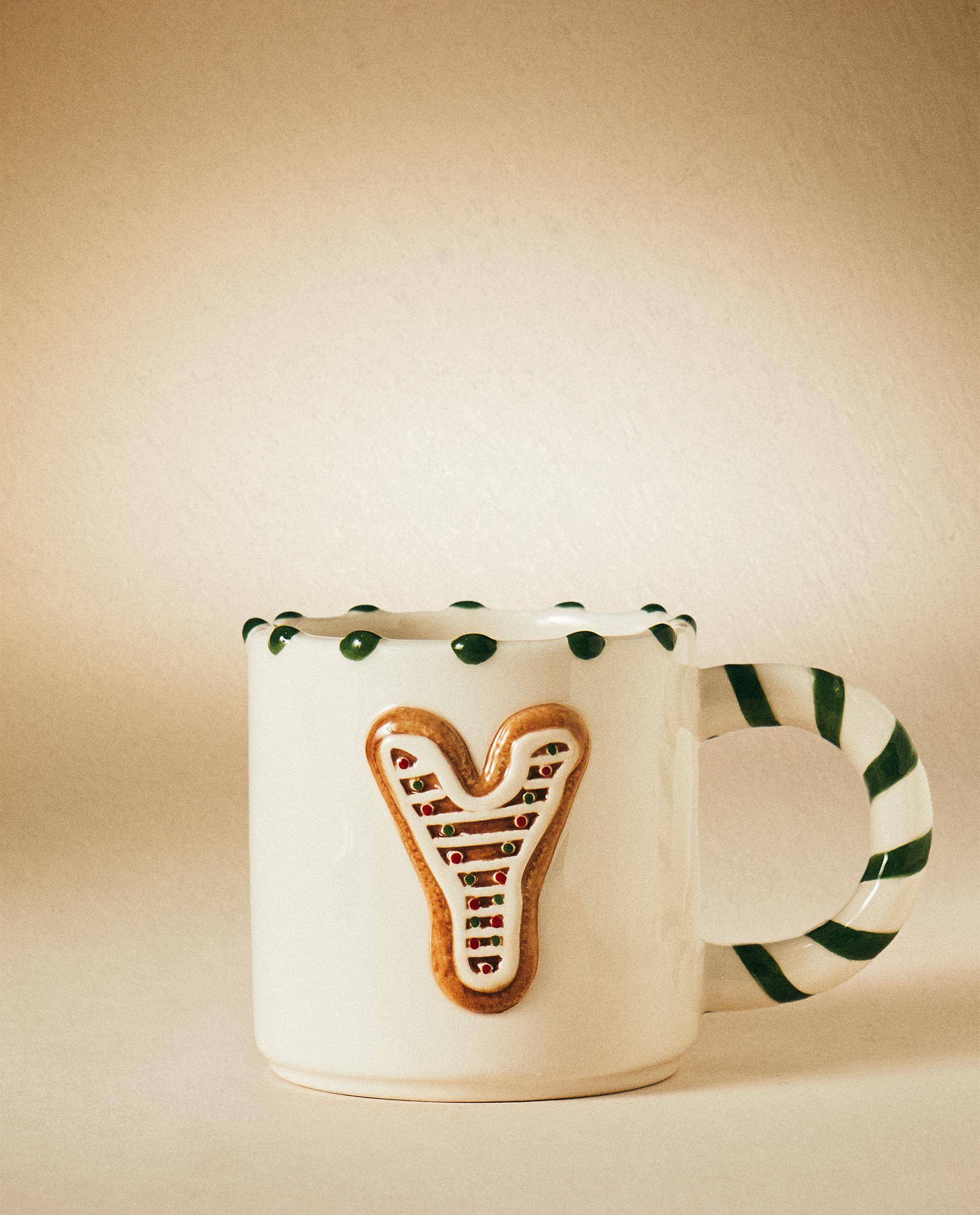 CHILDREN’S CHRISTMAS LETTER Y STONEWARE MUG