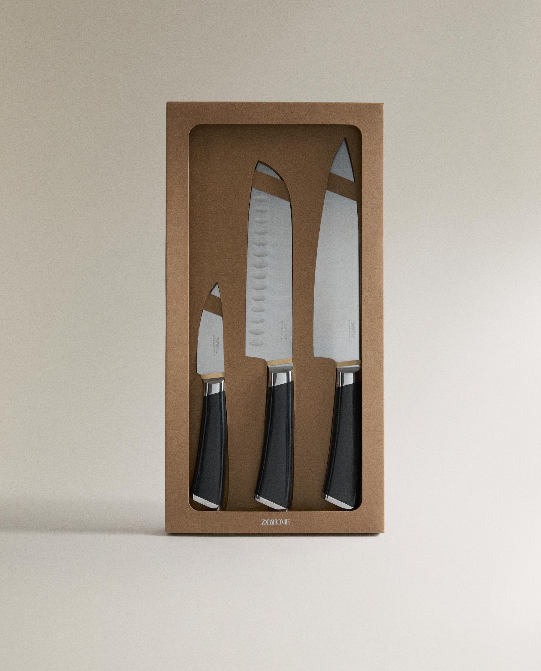 SET OF STEEL KNIVES (SET OF 3) product thumbnail 3