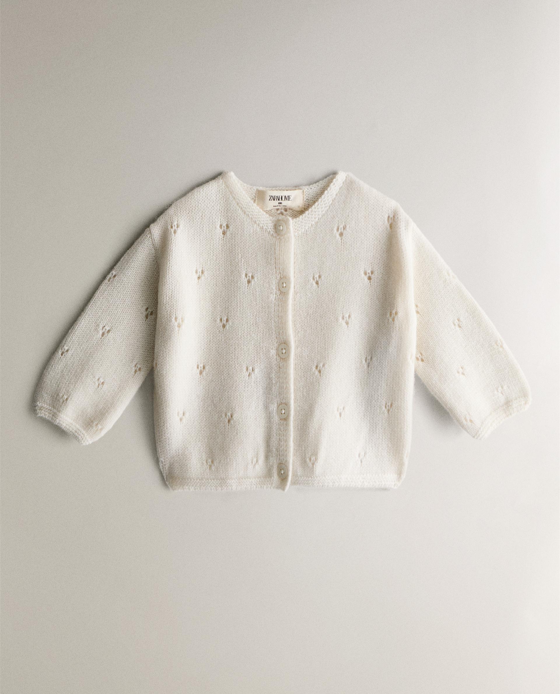 Kids white cardigan best sale