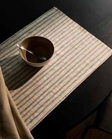 STRIPED LINEN PLACEMAT