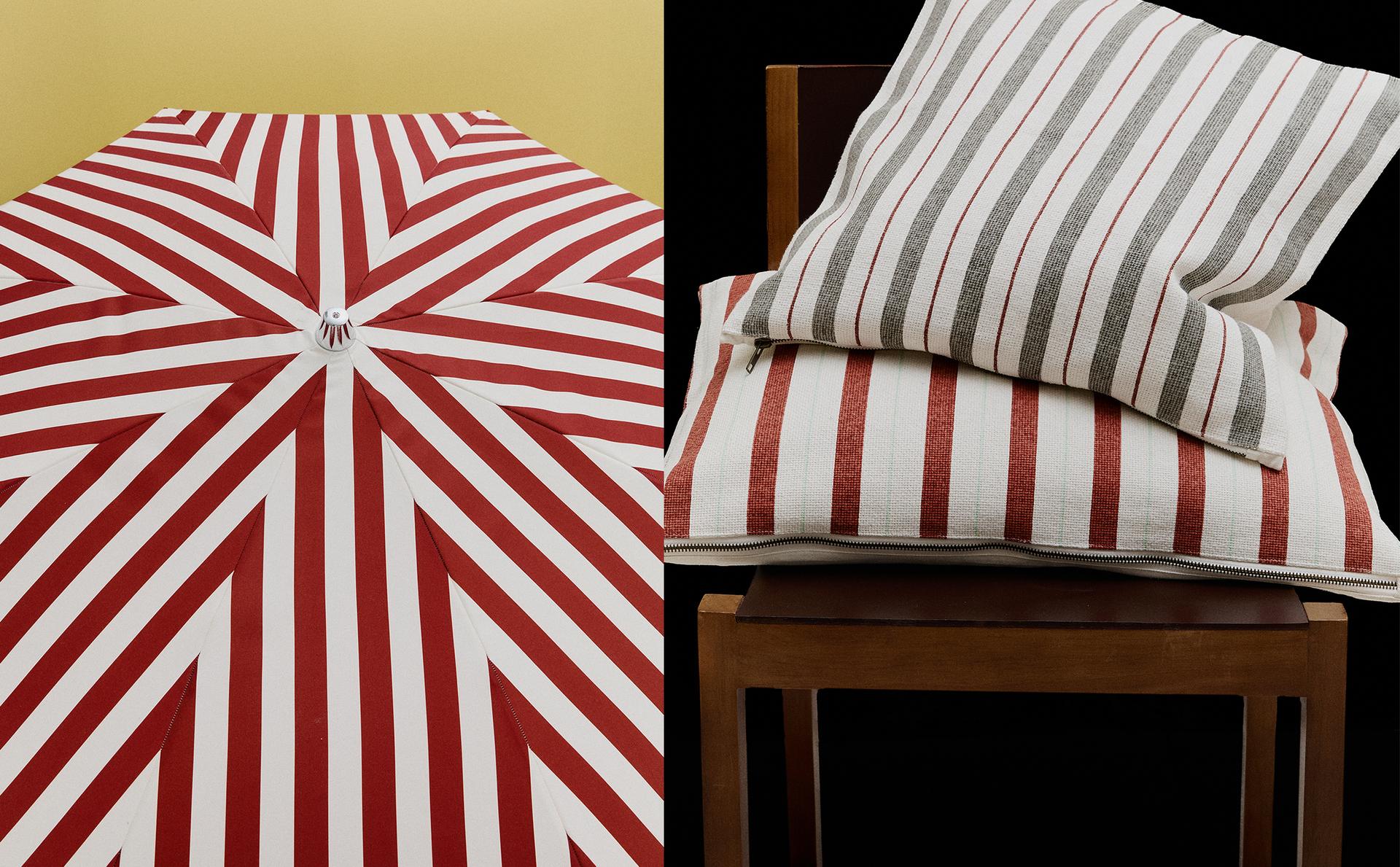 PARASOL ET HOUSSE DE COUSSIN
