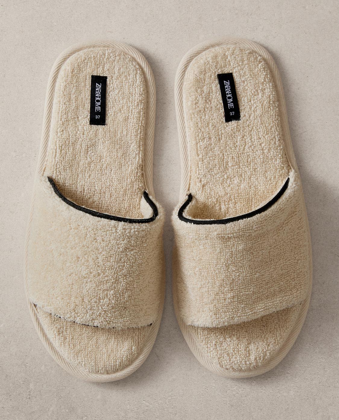 Zara Sandalias Zapatillas Mujer Zara Home Zapatillas De Estar Por