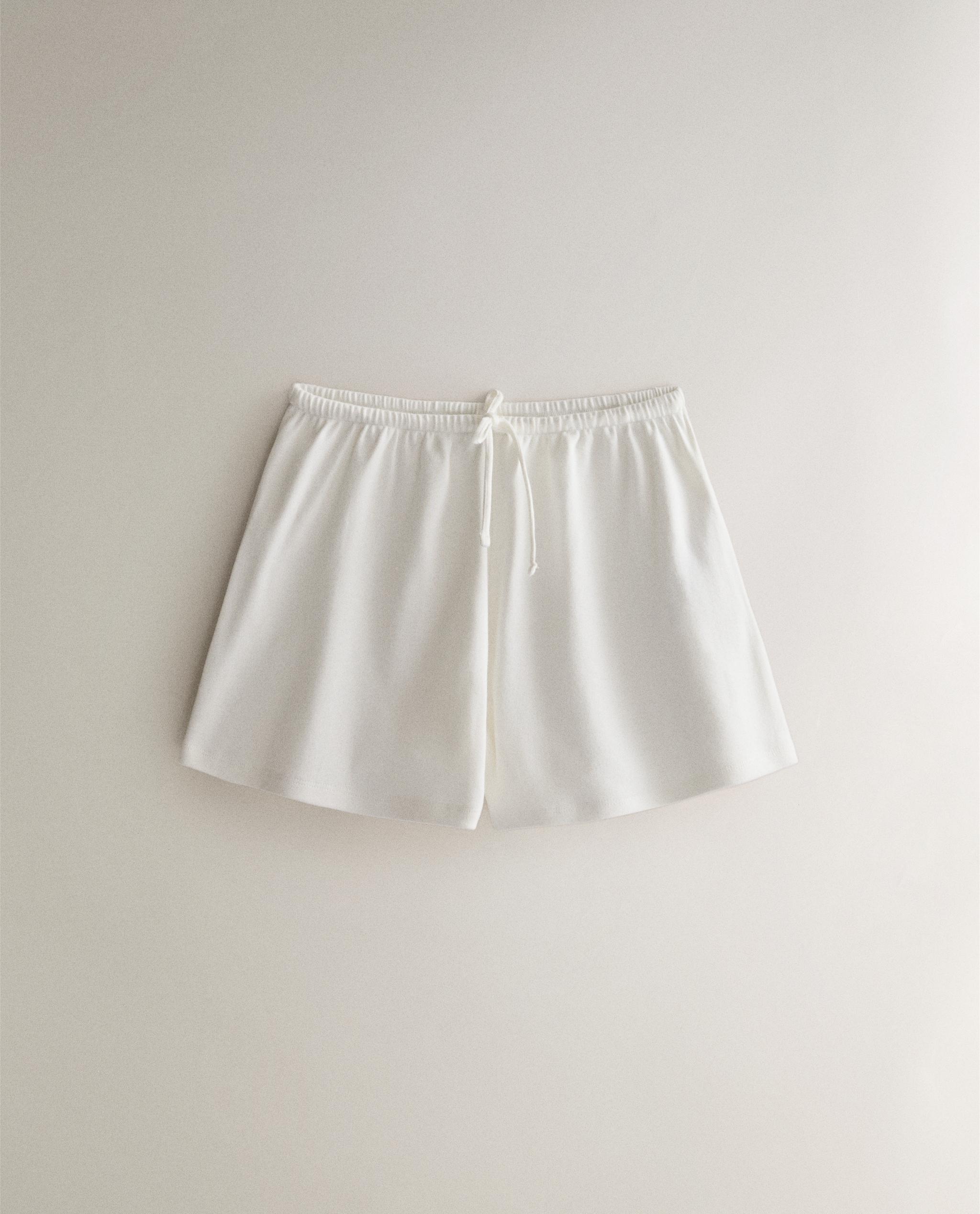 COTTON JERSEY SHORTS product thumbnail 5