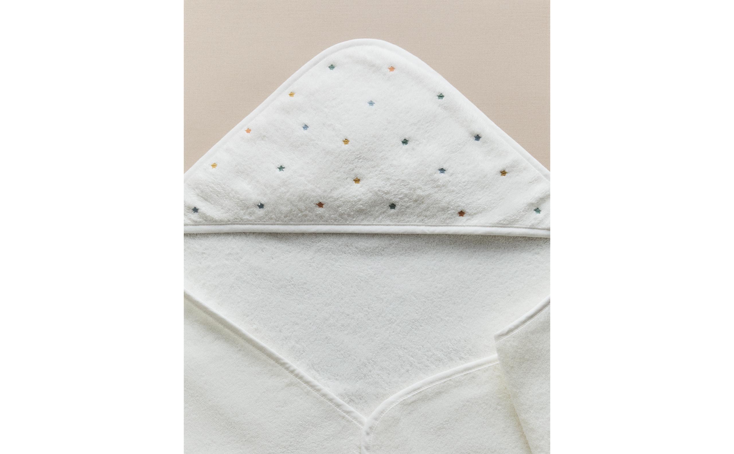 STARS HOODED BABY TOWEL product thumbnail 4