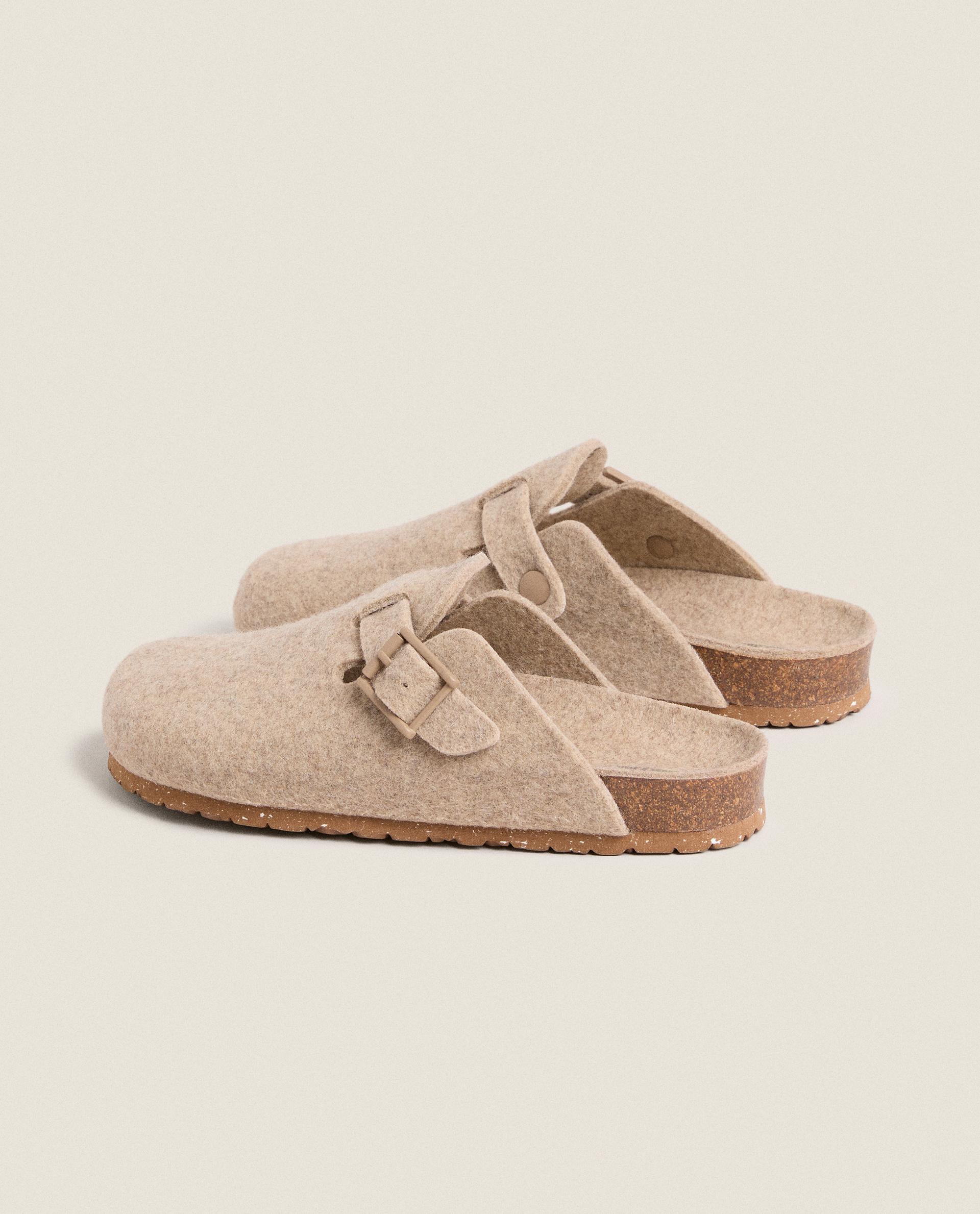 バックル付フェルトサボサンダル | Zara Home 日本/Japan