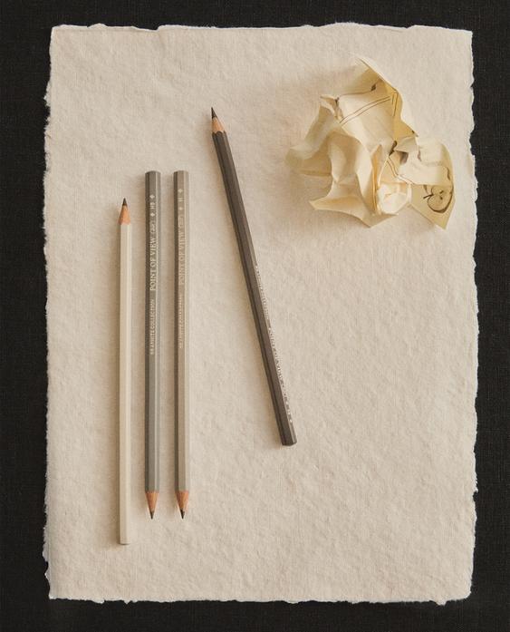 "POINT OF VIEW" 연필, 편지 및 편지지 세트