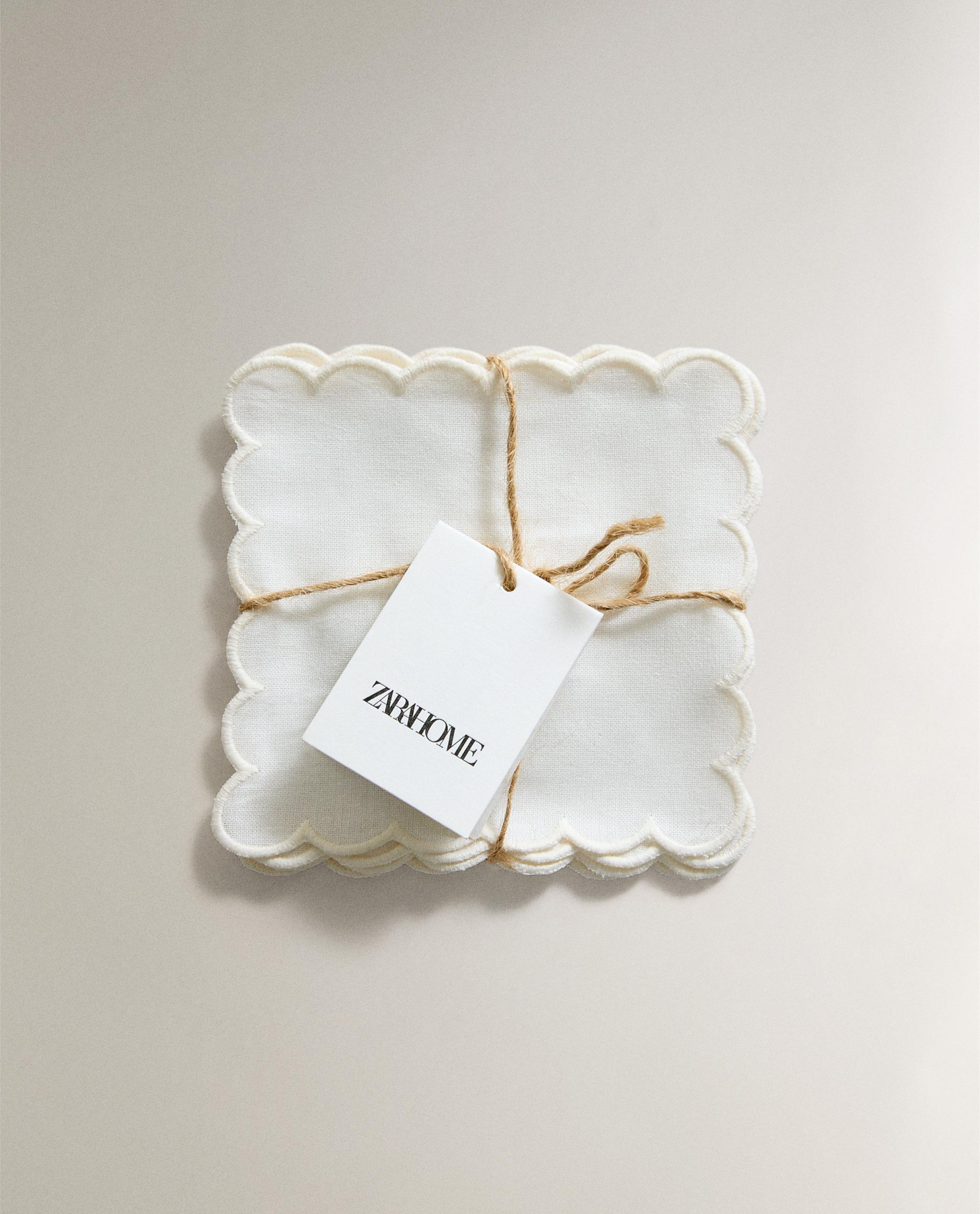 PACK OF RAMIE SHELL COASTERS (PACK OF 4) product thumbnail 6