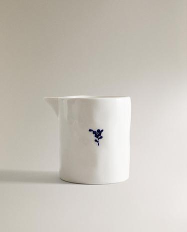 LECHERA PORCELANA FLORAL