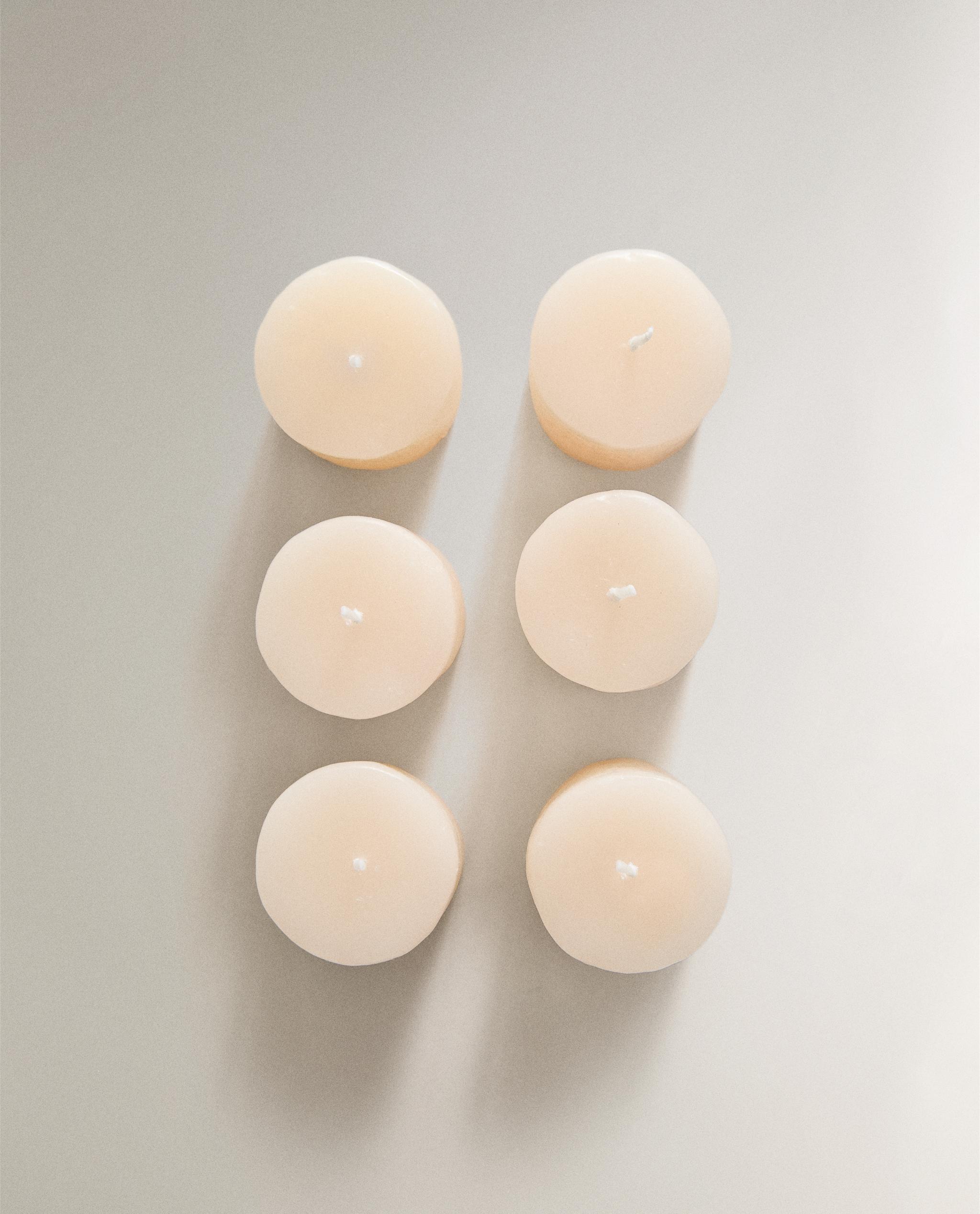 PACK OF DECORATIVE TEALIGHTS (PACK OF 6) product thumbnail 3