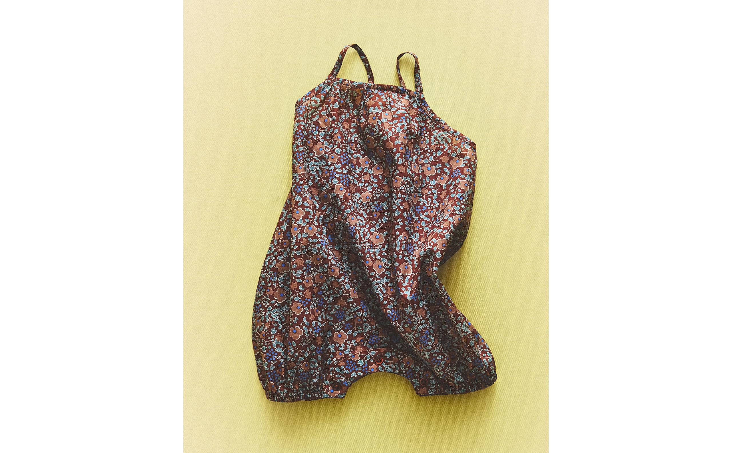 FLORAL BABY BEACH DUNGAREES product thumbnail 5