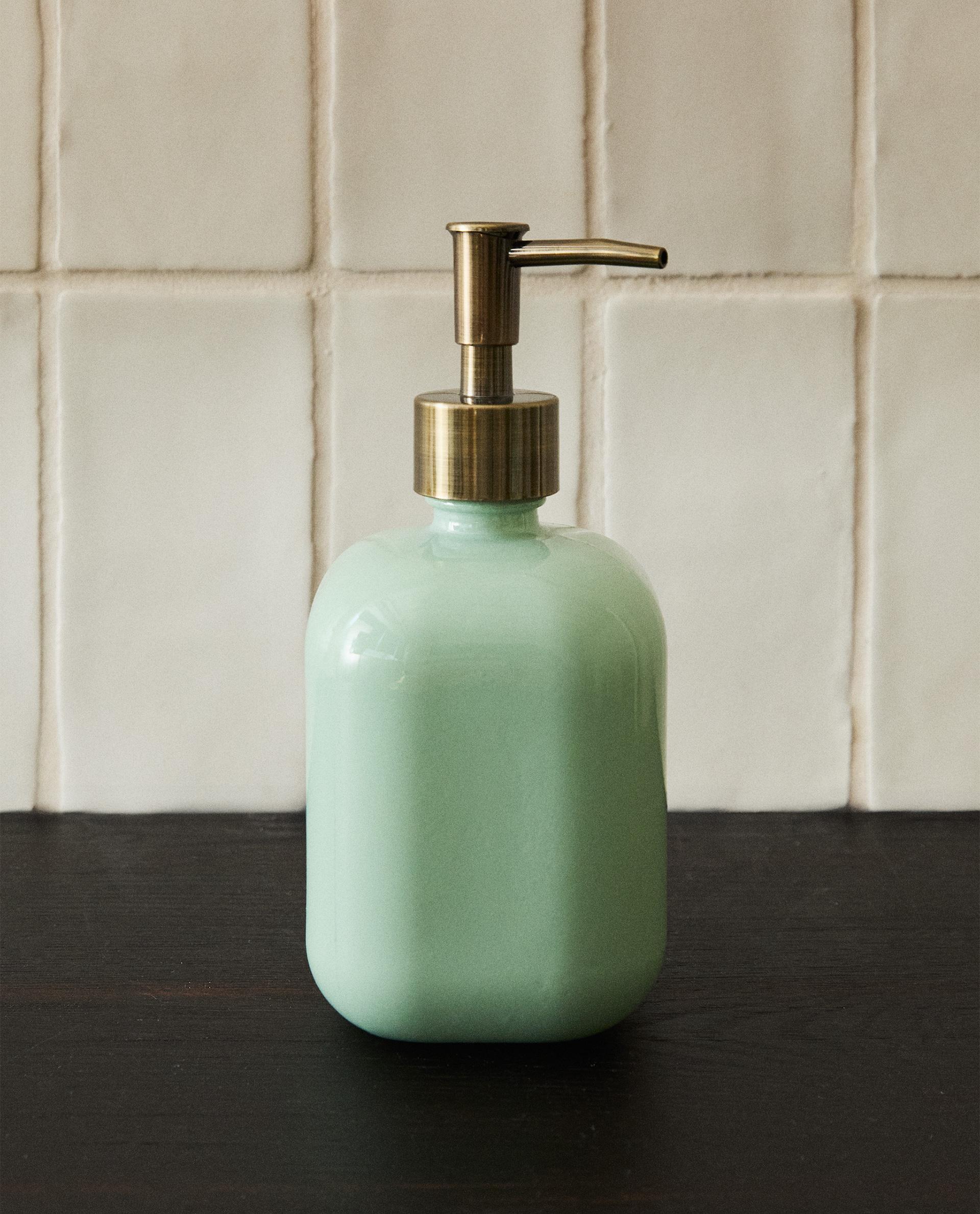 ジェードガラス ソープディスペンサー | Zara Home 日本/Japan