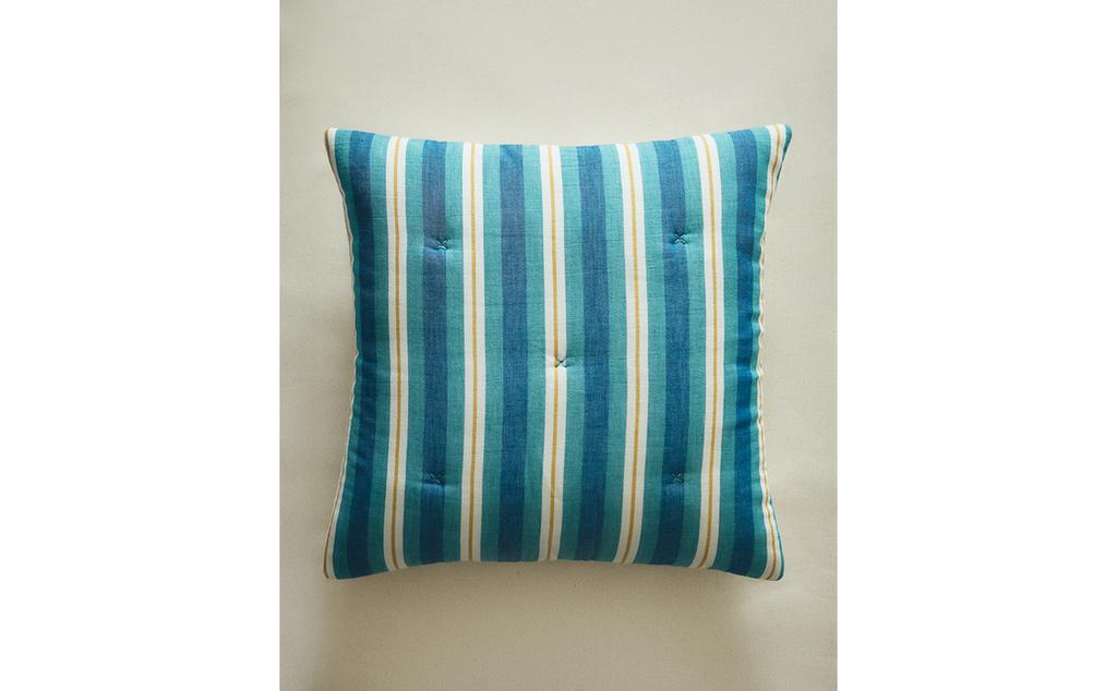 CAPA DE ALMOFADA INFANTIL EDREDOM LISTRADO MULTILARGO