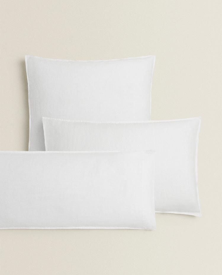 (160 GxM²) WASHED LINEN PILLOWCASE