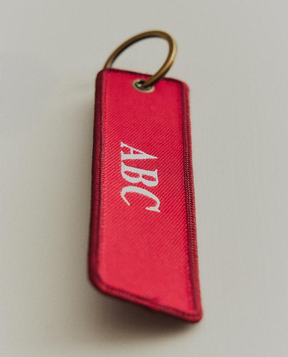 PLAIN CANVAS KEYRING