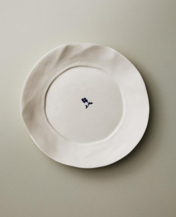 PJATË ËMBËLSIRASH PORCELAN ME LULE