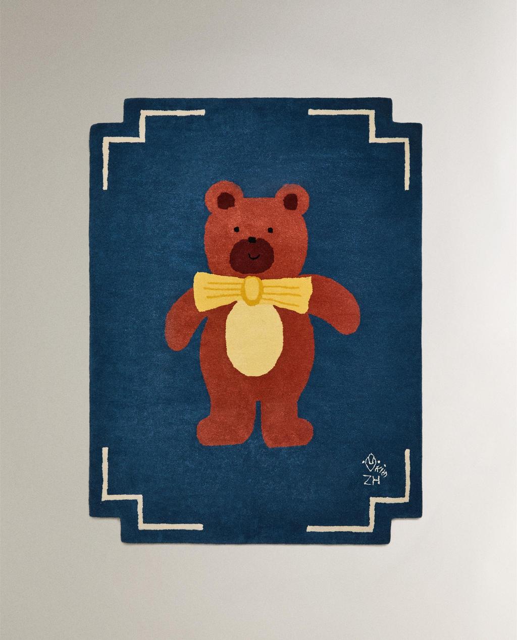 TAPIS EN LAINE OURS X THE ANIMALS OBSERVATORY TAPIS EN LAINE OURS X THE ANIMALS OBSERVATORY