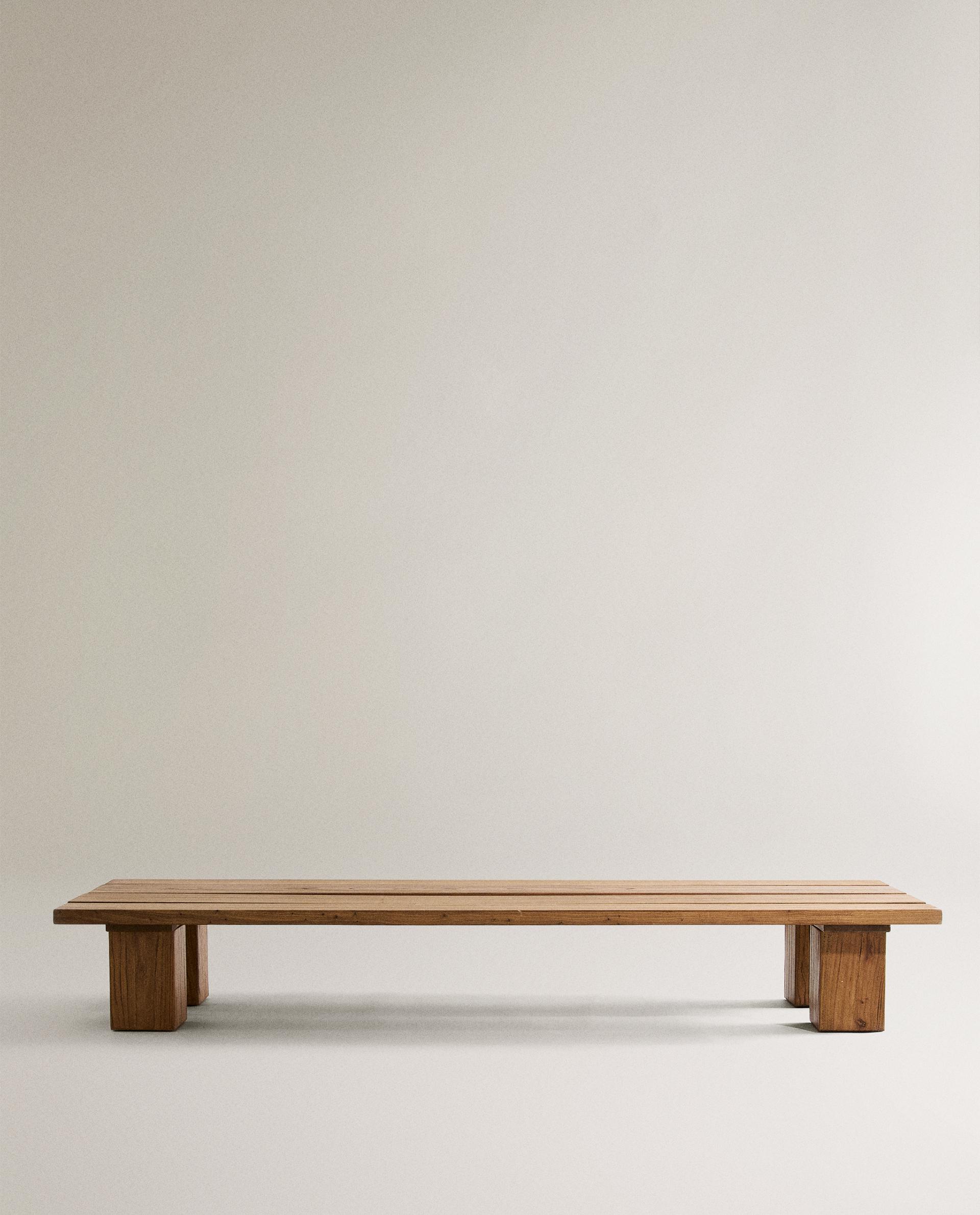 ELM WOOD BOARD COFFEE TABLE