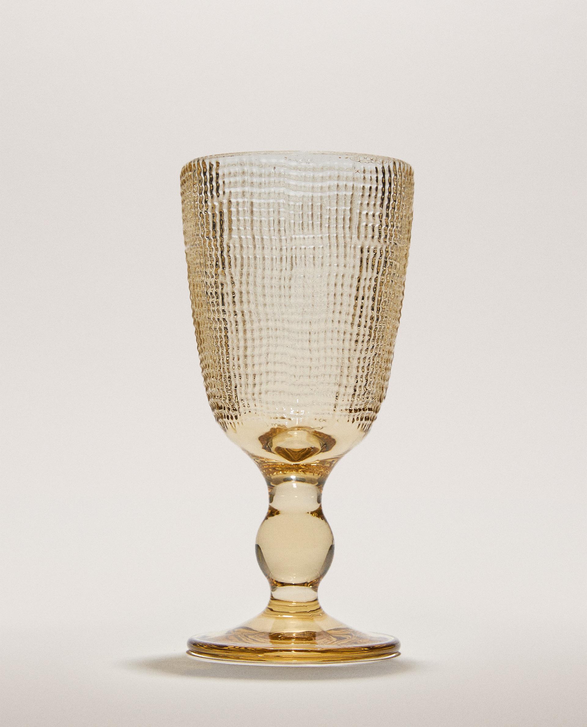 RAISED DESIGN WINE GLASS | Zara Home Portugal