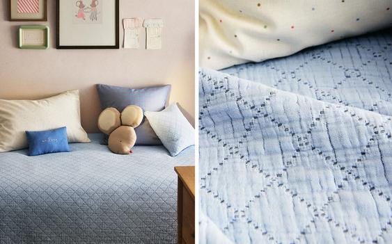 KIDS' DIAMOND BEDSPREAD