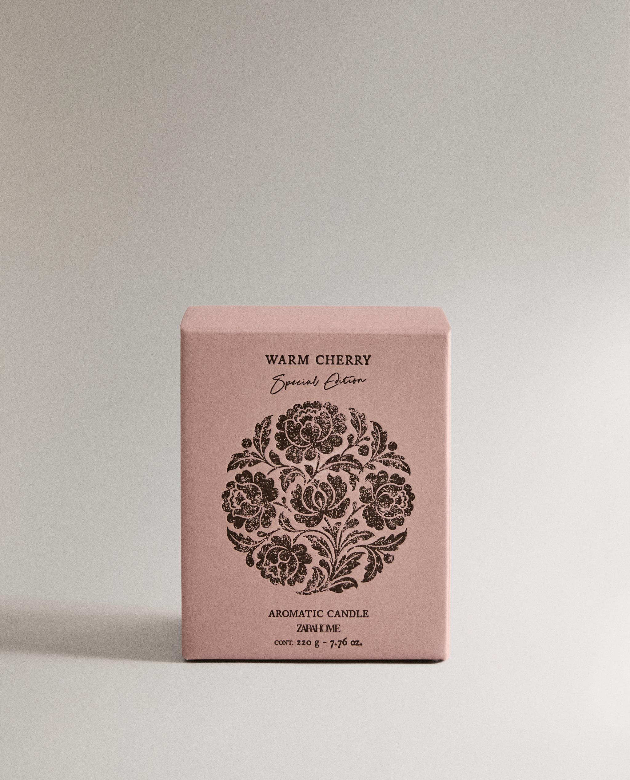 (220 G) WARM CHERRY SCENTED CANDLE product thumbnail 11