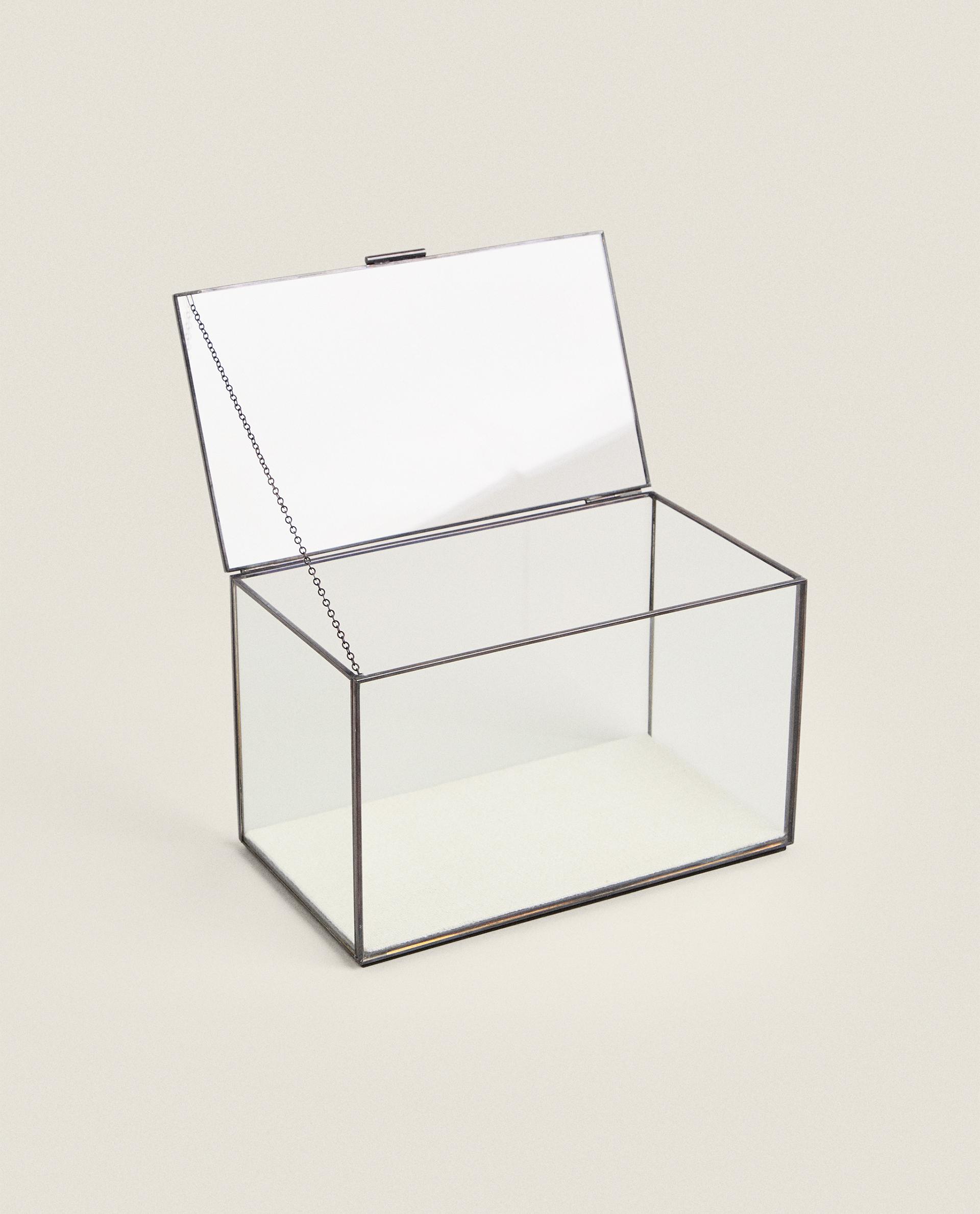 ROUND METAL BOX WITH A SHELL | Zara Home United States of