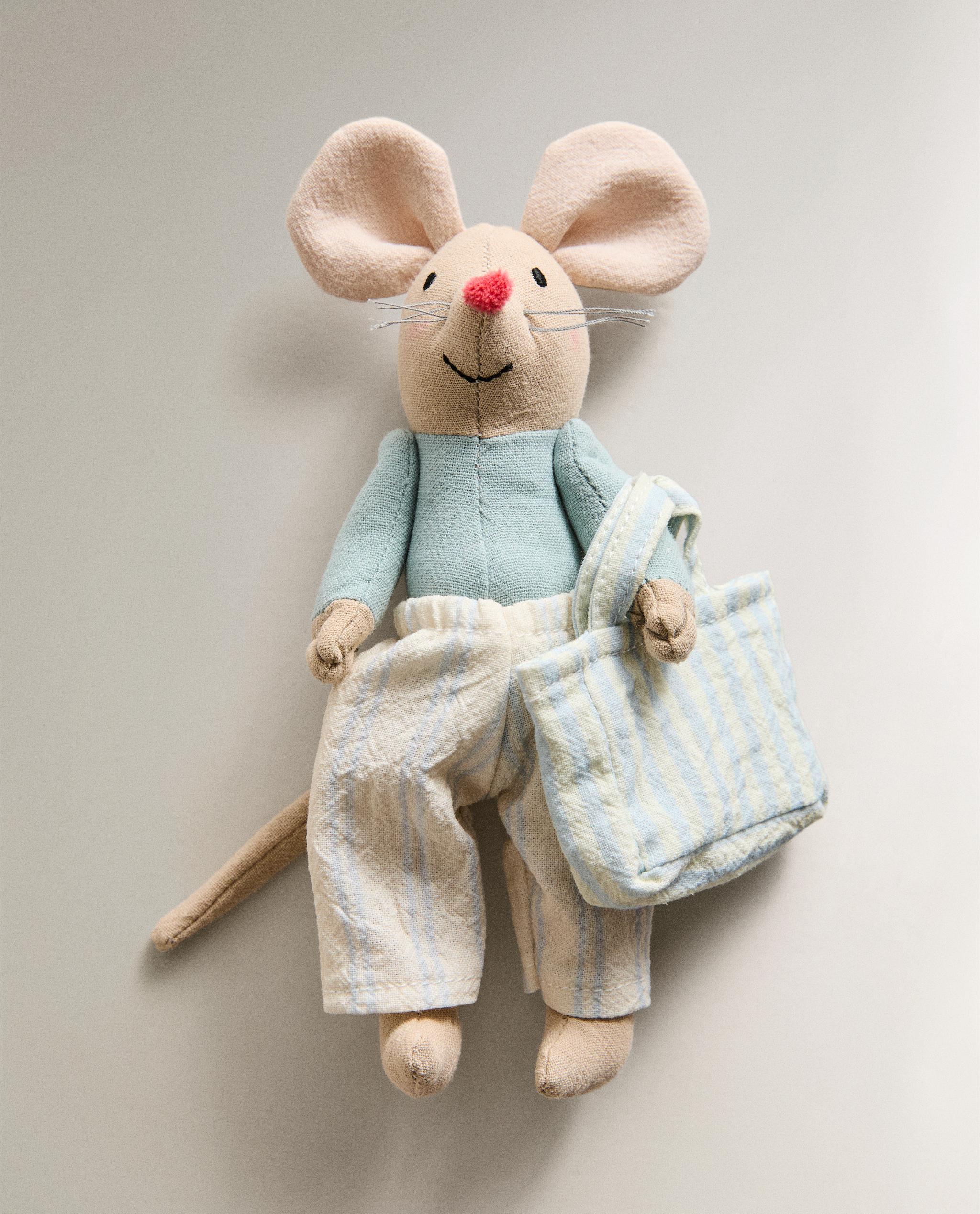 LITTLE MOUSE SOFT TOY AND MINI DOOR product thumbnail 8