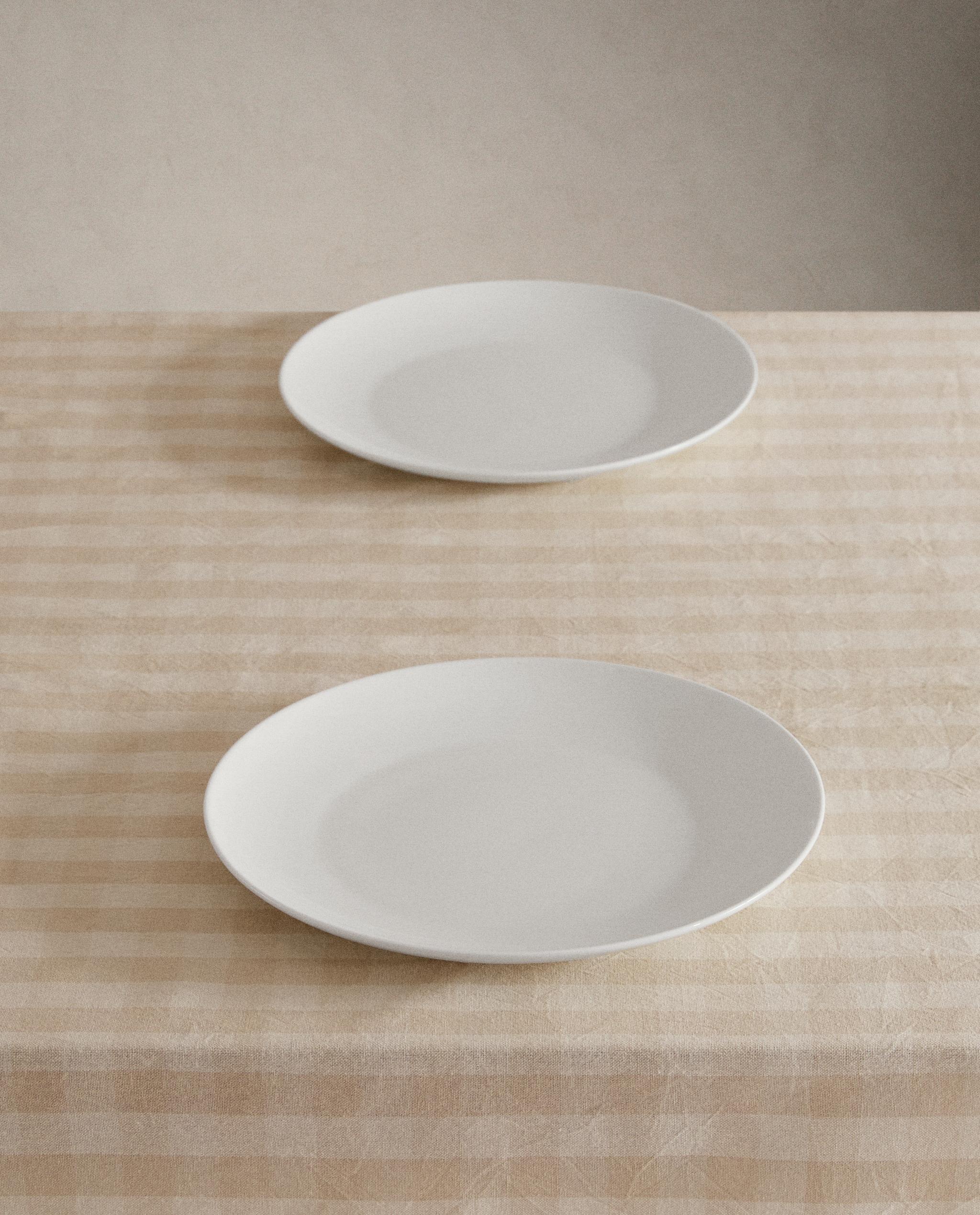 CHECK TABLECLOTH WITH TOPSTITCHING product thumbnail 4