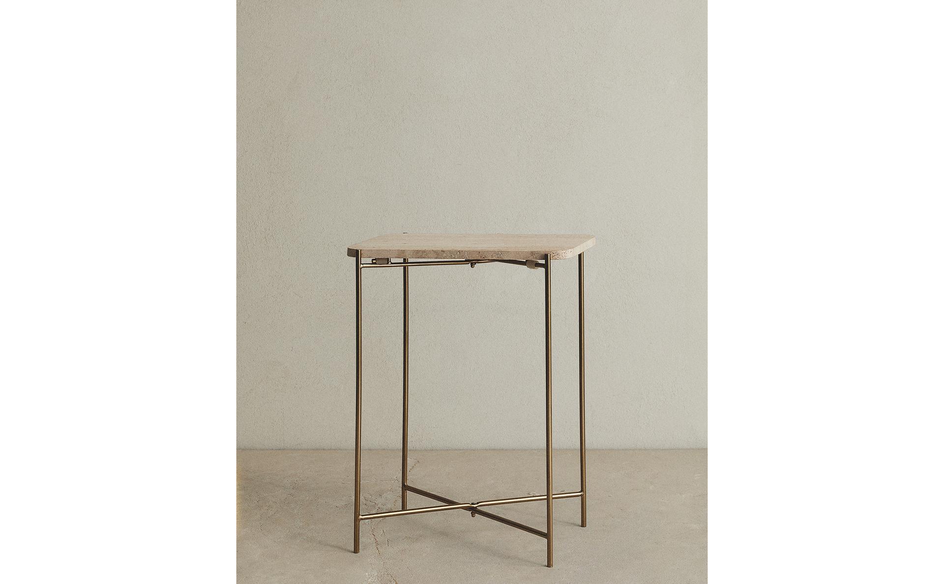 MARBLE SIDE TABLE MARBLE SIDE TABLE
