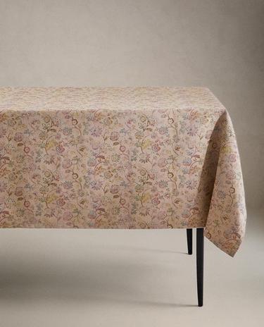 FLORAL JACQUARD TABLECLOTH FLORAL JACQUARD TABLECLOTH