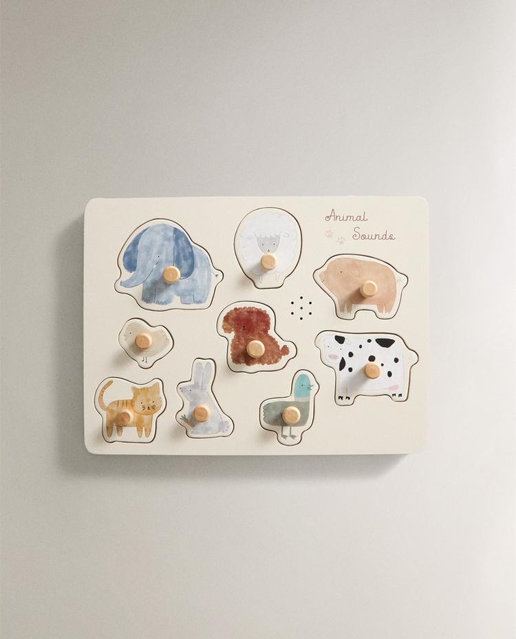 KIDS' ANIMAL SOUNDS PUZZLE