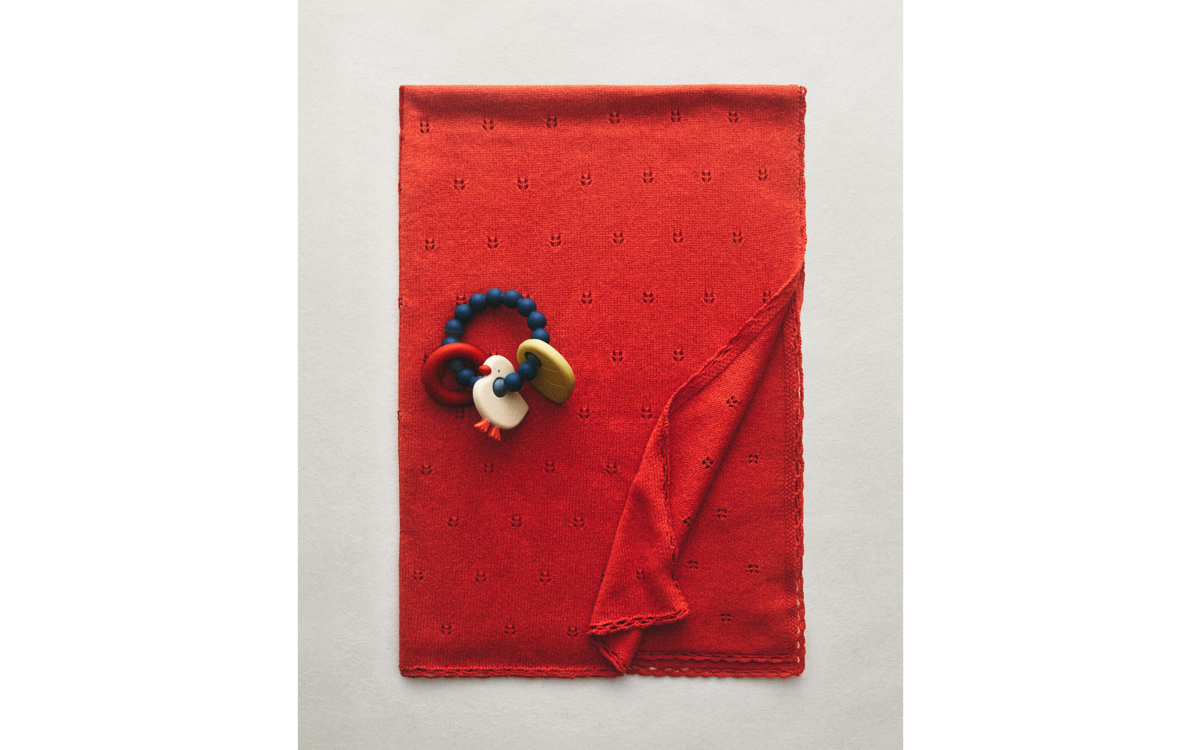 POINTELLE COTTON BABY BLANKET product thumbnail 19