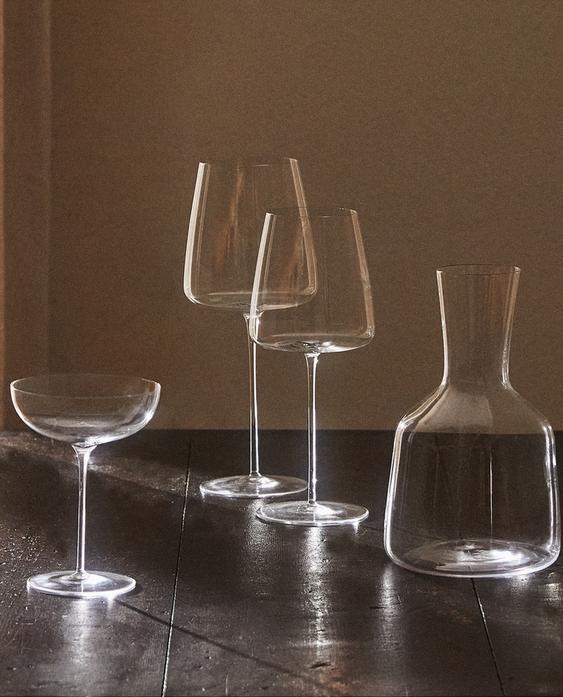 ENSEMBLE DE GOBELETS EN VERRE ULTRALÉGER
