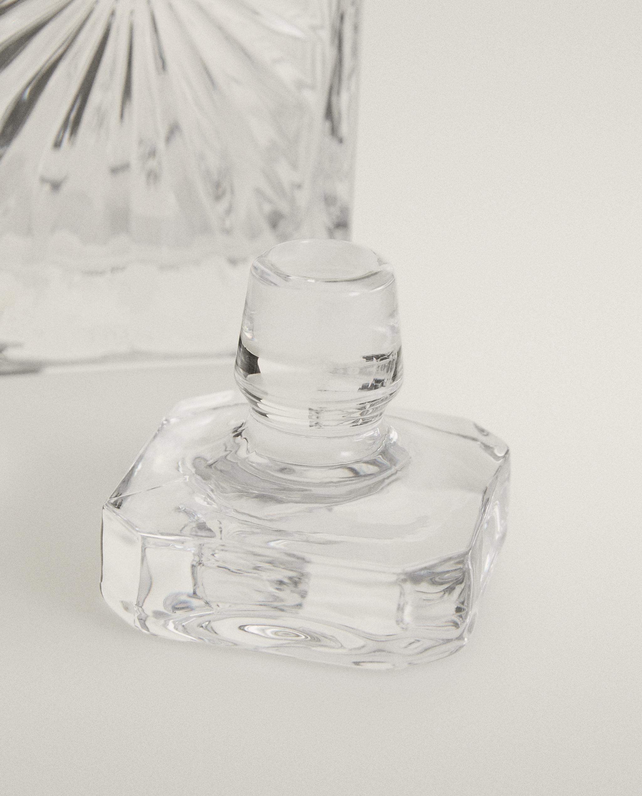 CRYSTALLINE BOTTLE WITH RAISED DESIGN product thumbnail 2