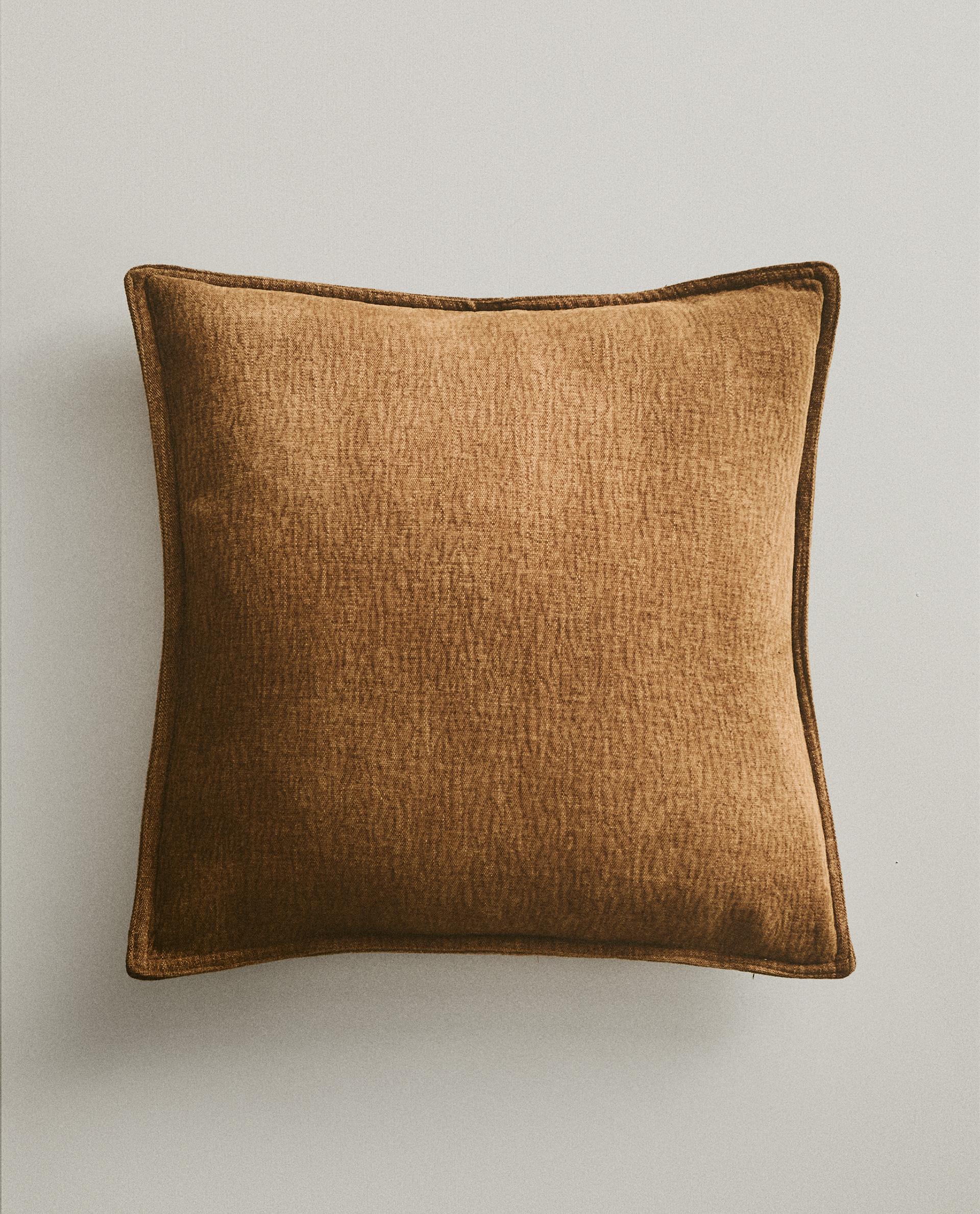 Textured Throw Pillow Cover