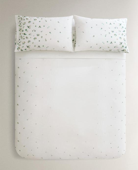 CLOVER COTTON DUVET COVER CLOVER COTTON DUVET COVER
