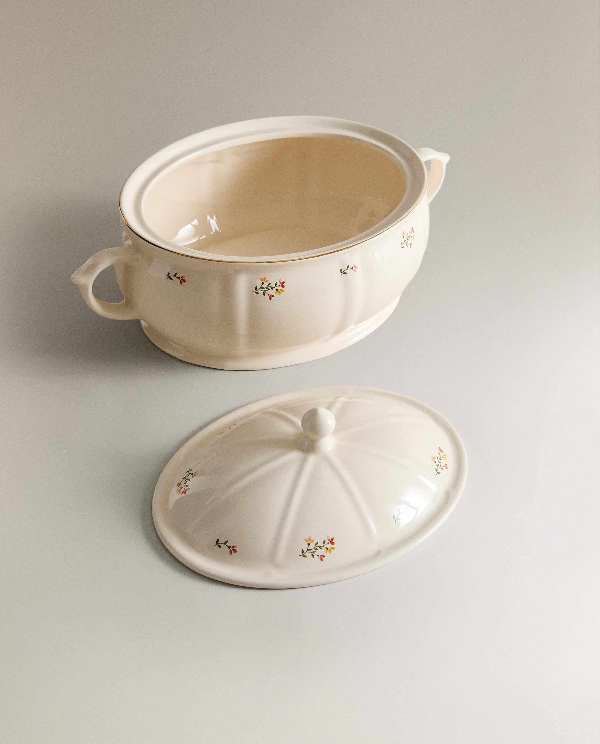 FLORAL PORCELAIN TUREEN product thumbnail 8