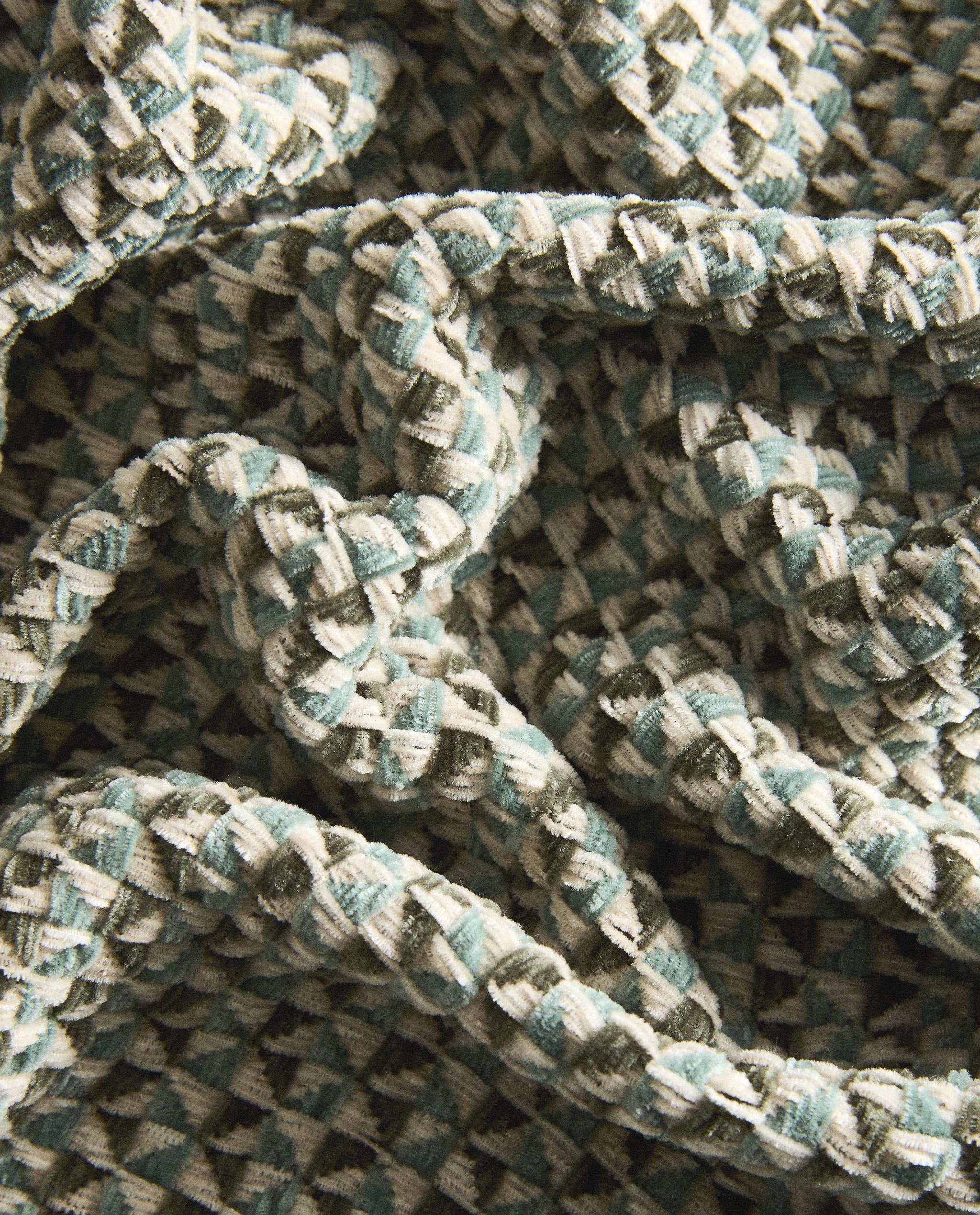 GEOMETRIC CHENILLE THROW product thumbnail 4
