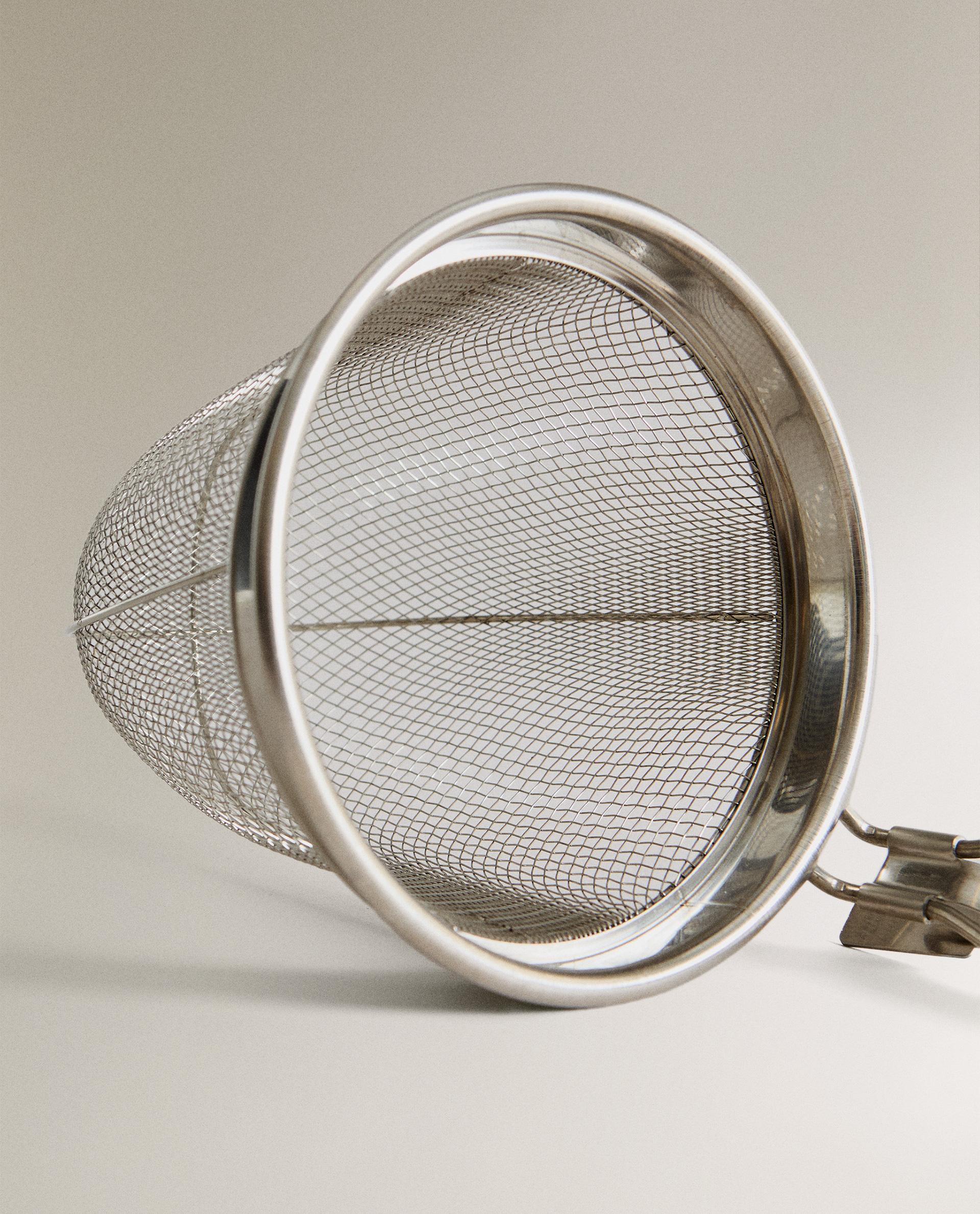 METAL AND WOOD COLANDER | Zara Home United States of America