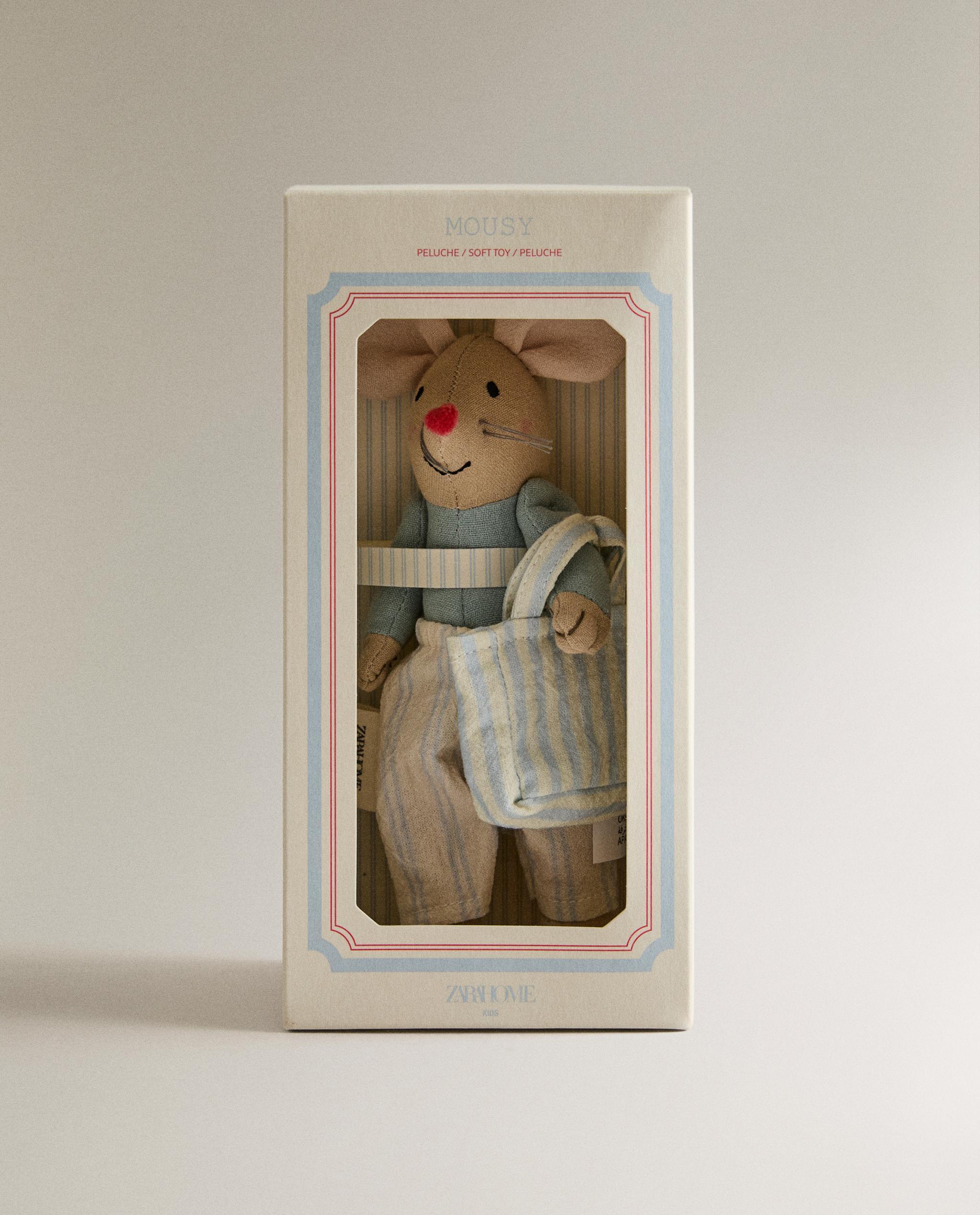 LITTLE MOUSE SOFT TOY AND MINI DOOR product thumbnail 7