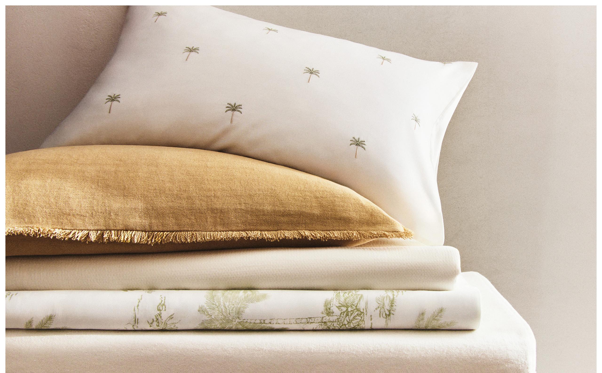 BED LINEN AND CUSHION COVERS