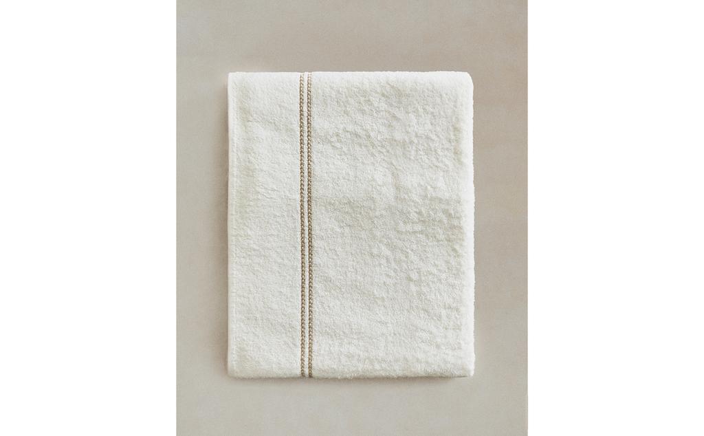 SERVIETTE DE BAIN BORDURE CHAÎNE
