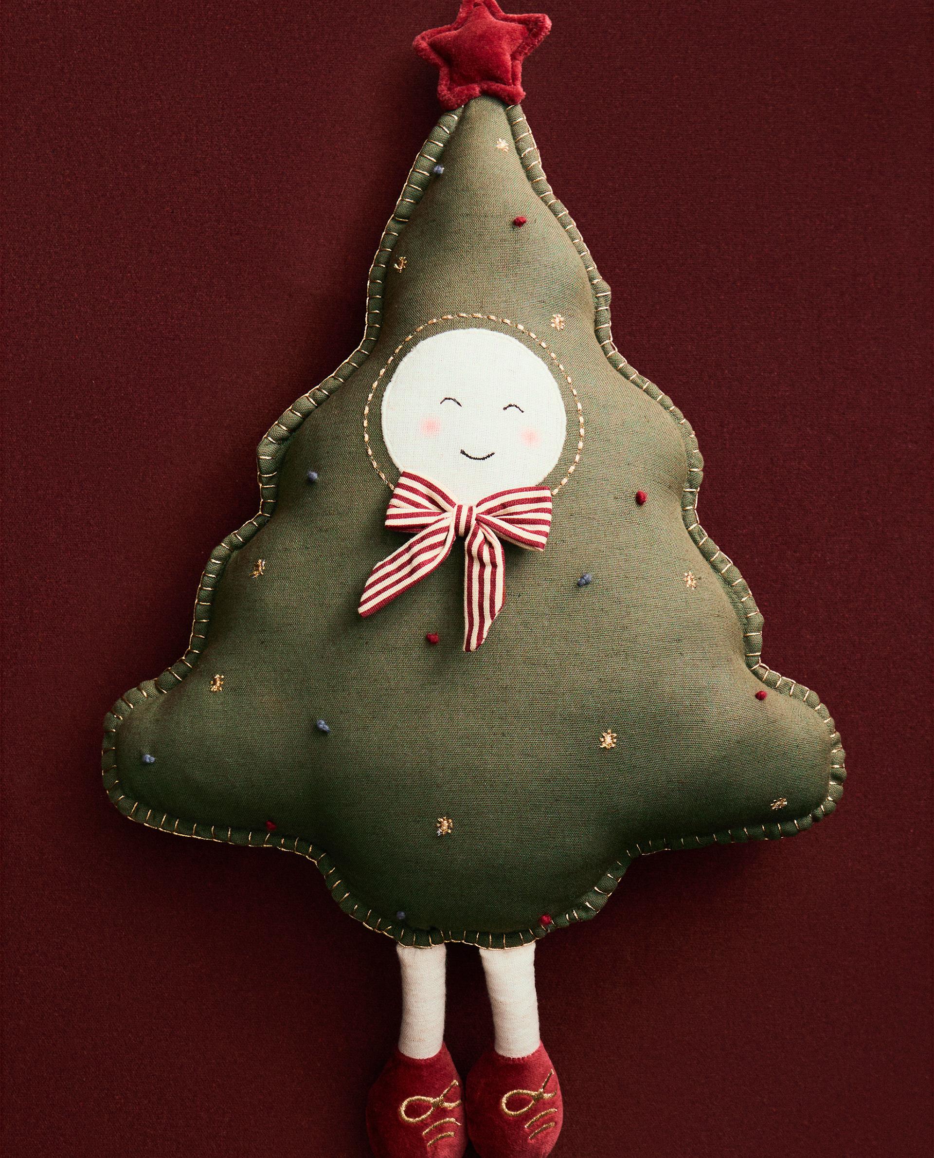 COUSSIN ENFANT ARBRE DE NOËL