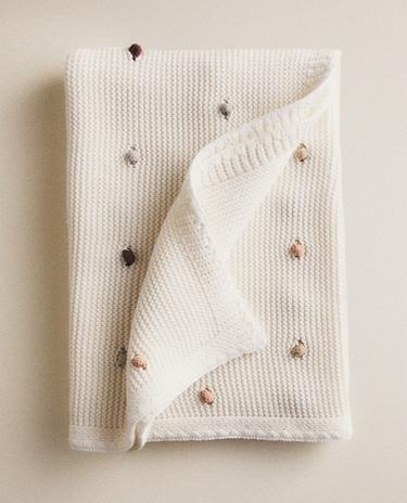 KNIT BABY BLANKET