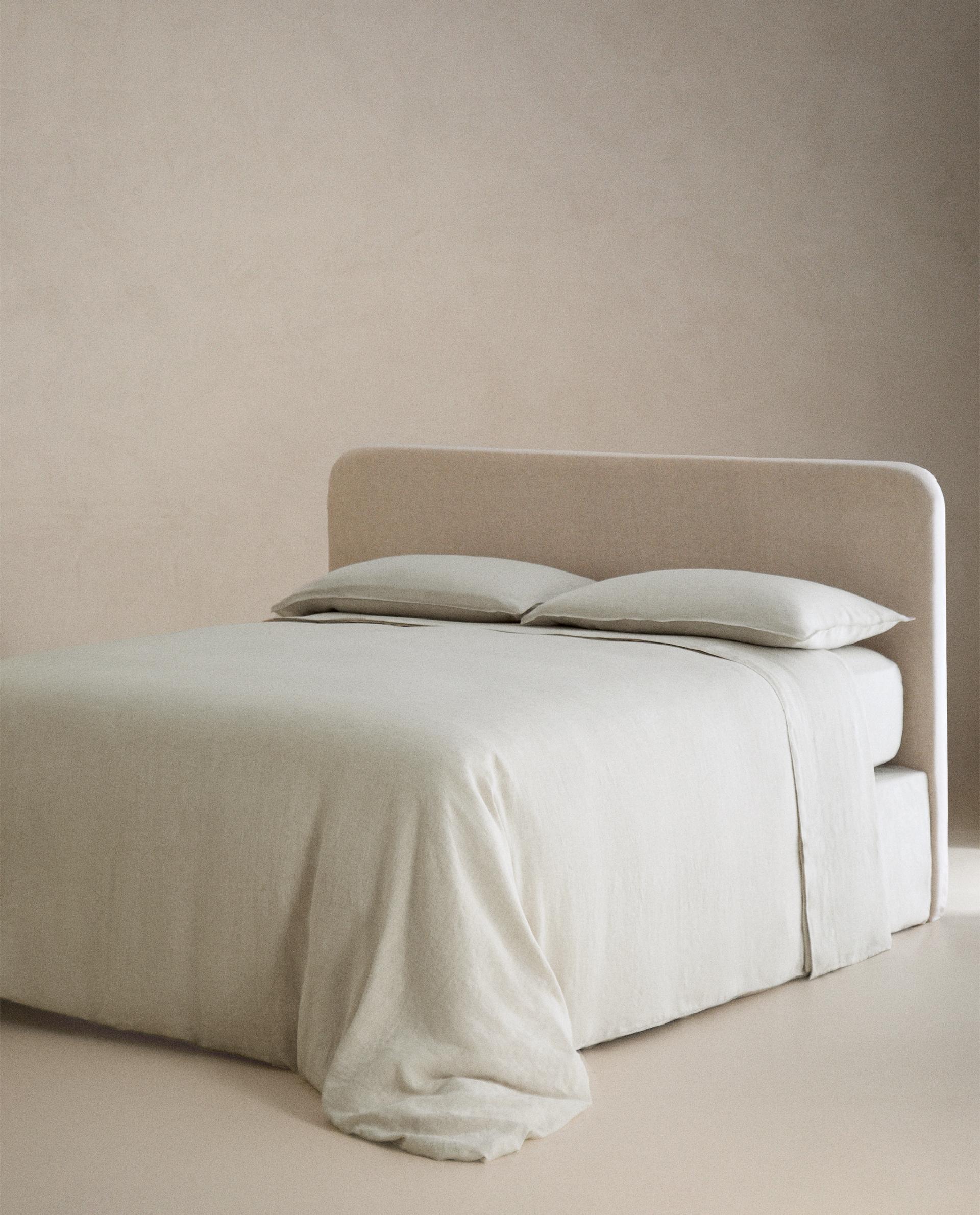Zima King Size Duvet Cover, Embroidered Herringbone Pattern, Gray Cotton By Casagear Home